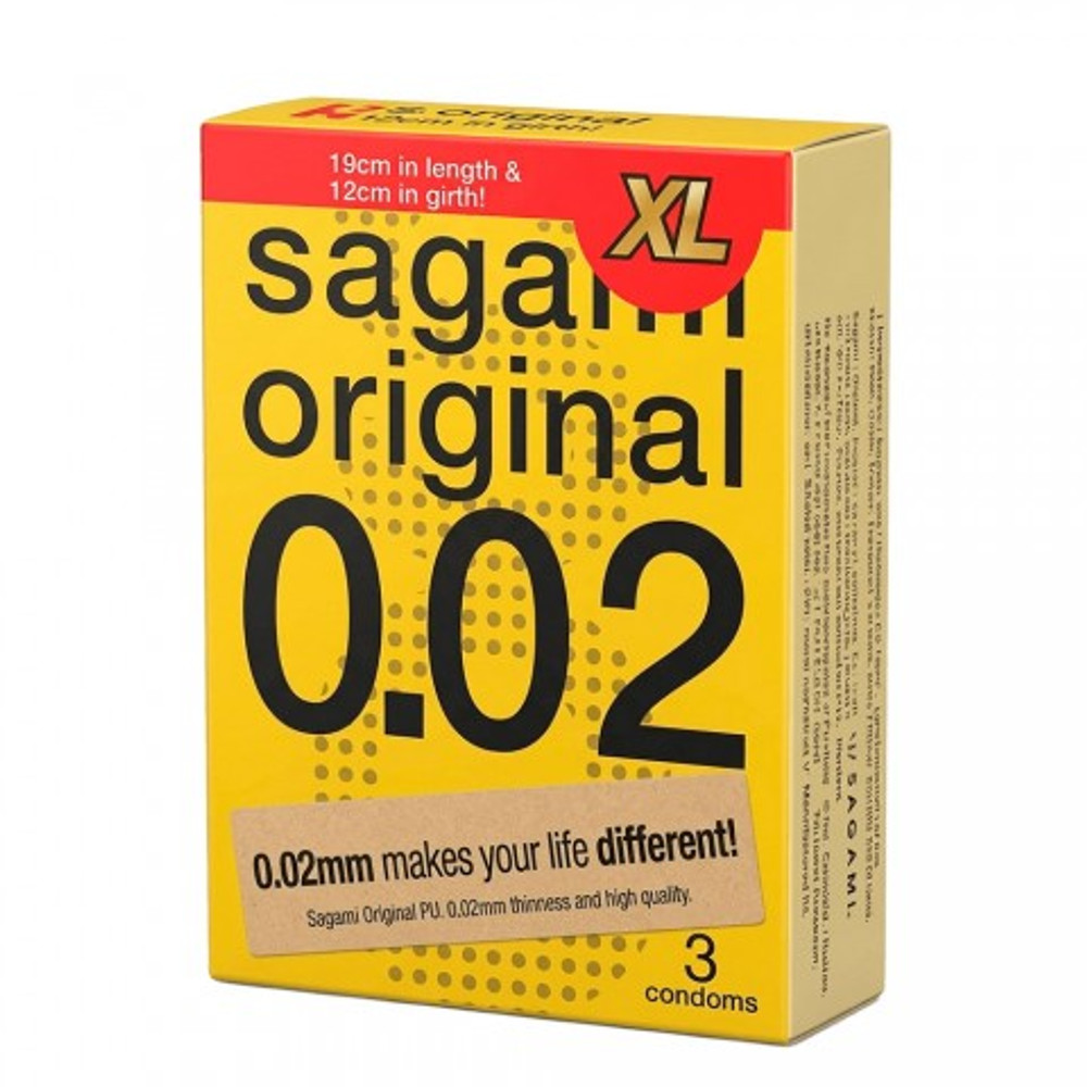 Презервативы Sagami Original 002 XL-Size, 3 шт