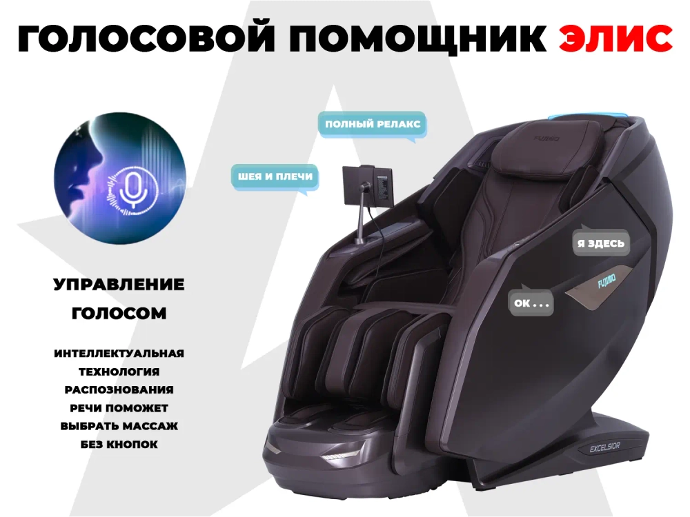 Массажное кресло FUJIMO EXCELSIOR Коричневый SALE