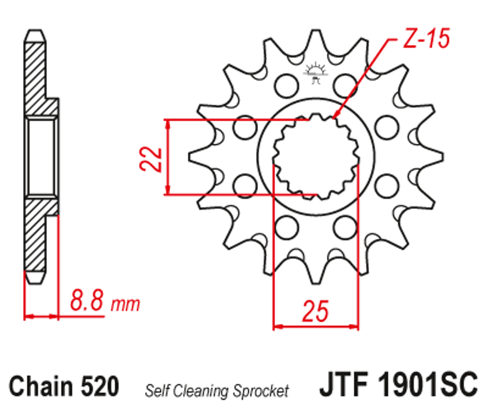Звезда JTF1901.16SC