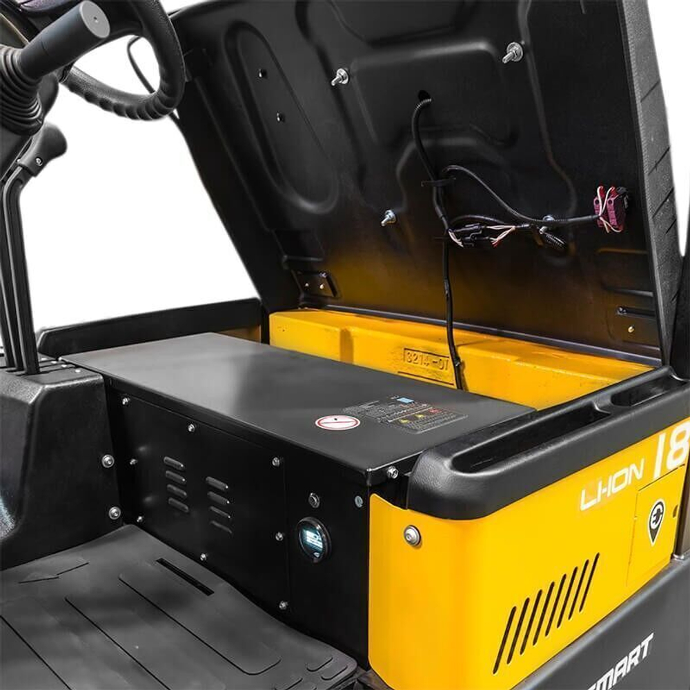 Электропогрузчик трёхопорный CPD20TVL (2000 кг; 4,8 м; li-ion 80 В / 150Ач) SMARTLIFT