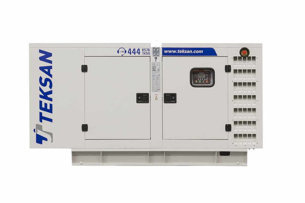 Дизельный генератор Teksan TJ69BD5C в кожухе
