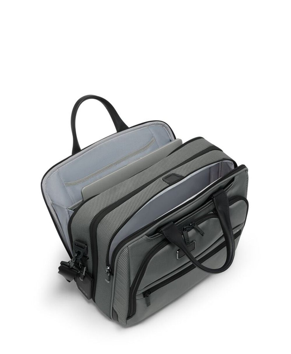Портфель для ноутбука с расширением TUMI Alpha / Grey Reflective