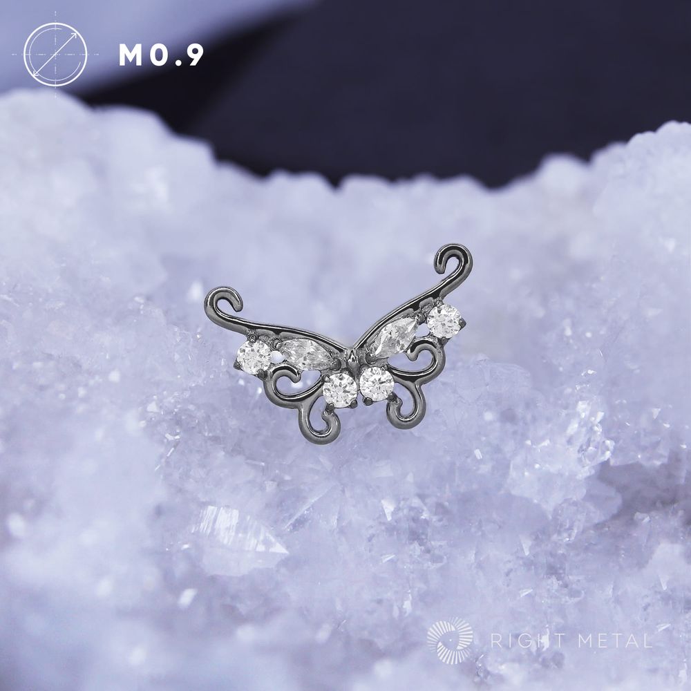 Butterfly Swallowtail Crystal Butterfly Swallowtail Crystal