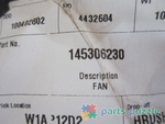 Вентилятор / FAN АРТ: 145306230