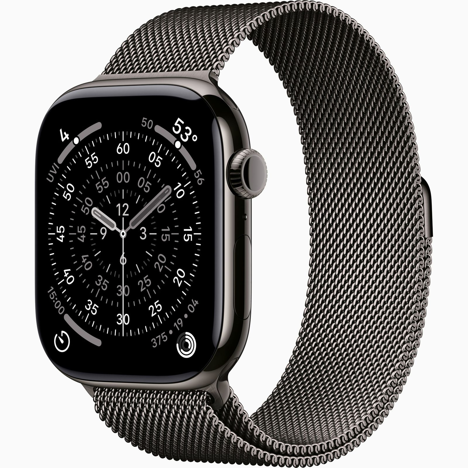 Умные часы Apple Watch Series 11 46мм Slate Titanium Case с Slate Milanese Loop