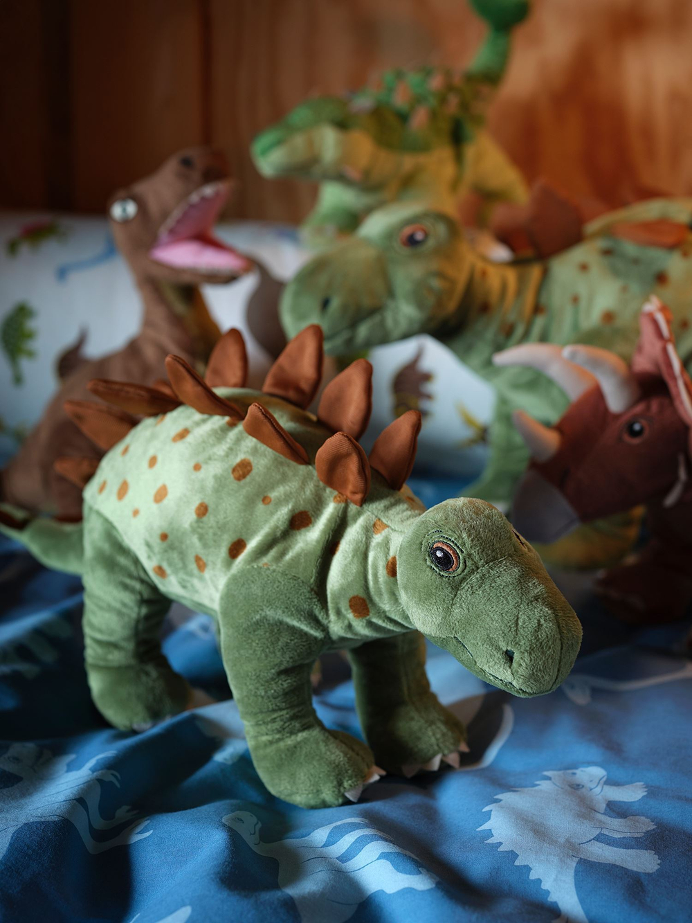 Мягкая игрушка IKEA JATTELIK (ЙЭТТЕЛИК), Динозавр, 50 см