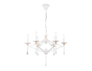 Подвесная люстра 6*E14 TR9596/6 WH белый Traditional Modern Ambrella
