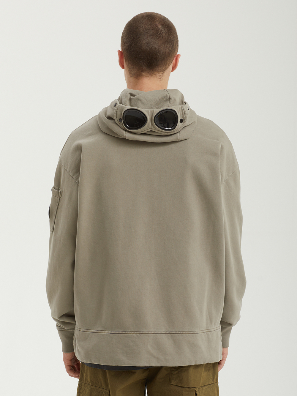 Мужская Толстовка In Brushed Emerized Diagonal Fleece