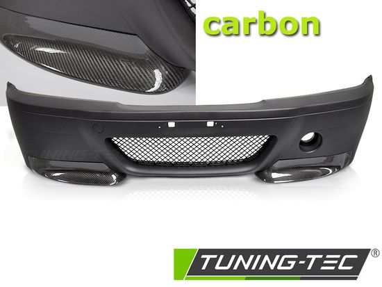 Передний бампер CSL LOOK CARBON для BMW E46 4D/5D 98-05