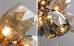 Люстра 8898P/BL gold/smoky