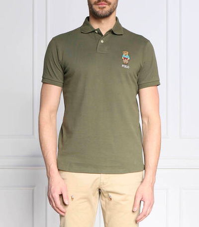 поло POLO RALPH LAUREN - оливковый(710853312)