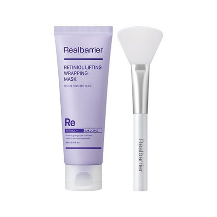 Real Barrier Маска-плёнка с ретинолом и коллагеном для лифтинга Retiniol Lifting Wrapping Mask 80 мл