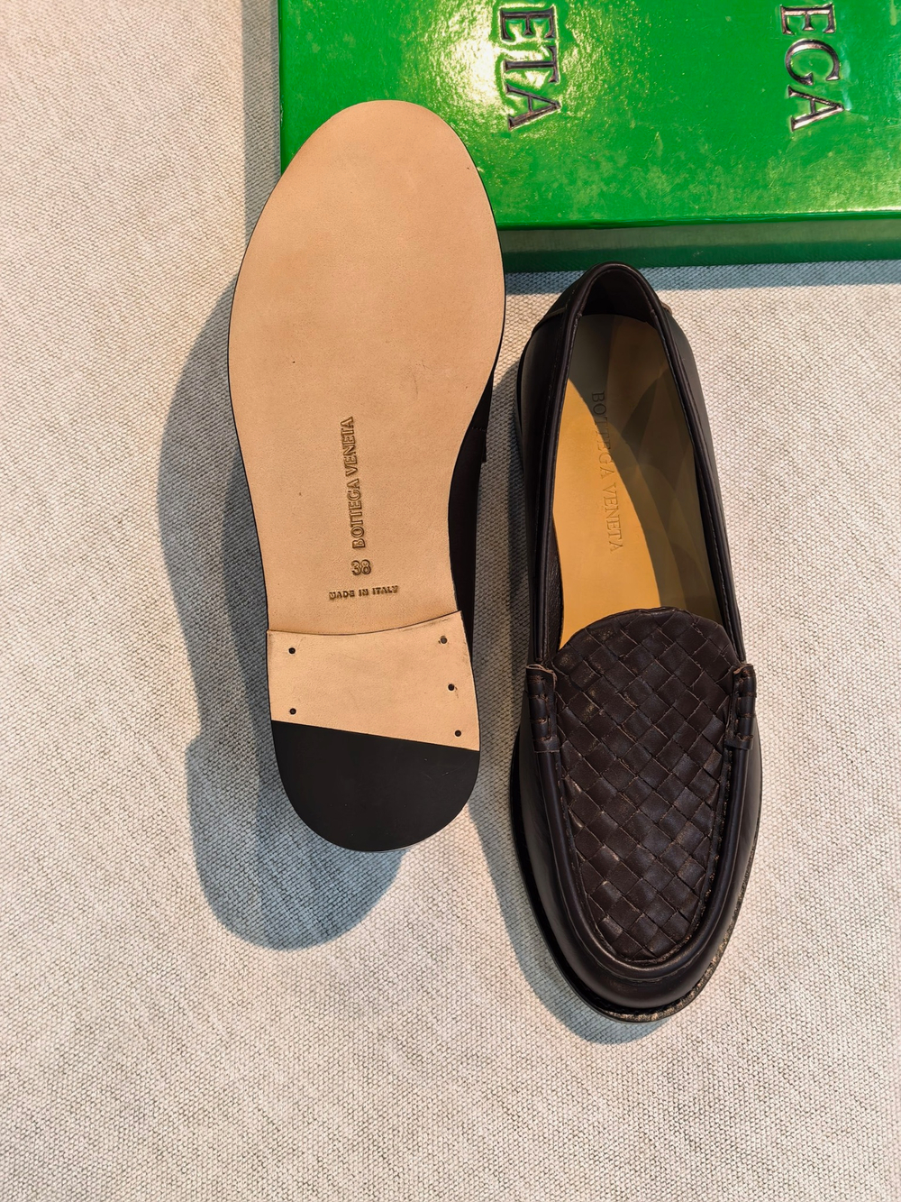 Лоферы Bottega Veneta