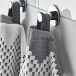 Полотенце банное IKEA FJALLSTARR (ФЬЯЛЛСТАРР), Серый, 70х140 см