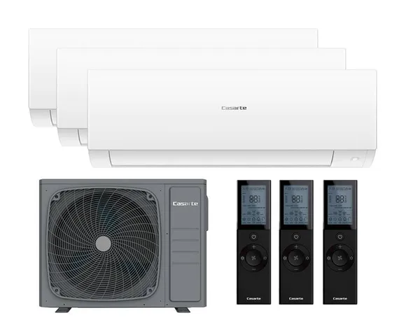 Мульти сплит-система Casarte 3 x CAS25CX1/R3-W / 3U55CM1/R3