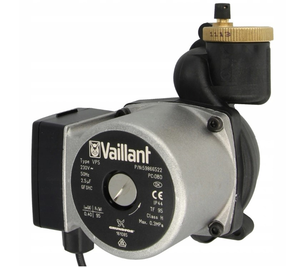 Голова циркуляционного насоса VP5 на газовый котел Vaillant atmo/ecoTEC VC/W 64-256 161083-2