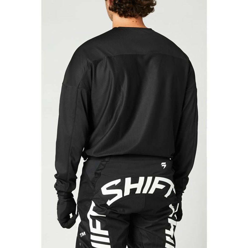 Мотоджерси Shift White Label Bliss Jersey (Black/White, M, 2024 (26219-018-M))