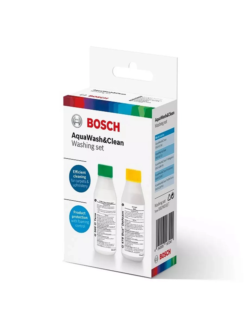 Набор средств AquaWash&Clean для моющих пылесосов Bosch