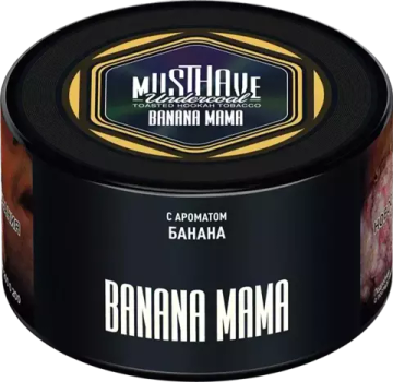 Табак для кальяна Must Have Undercoal 25г Banana Mama (Банан)