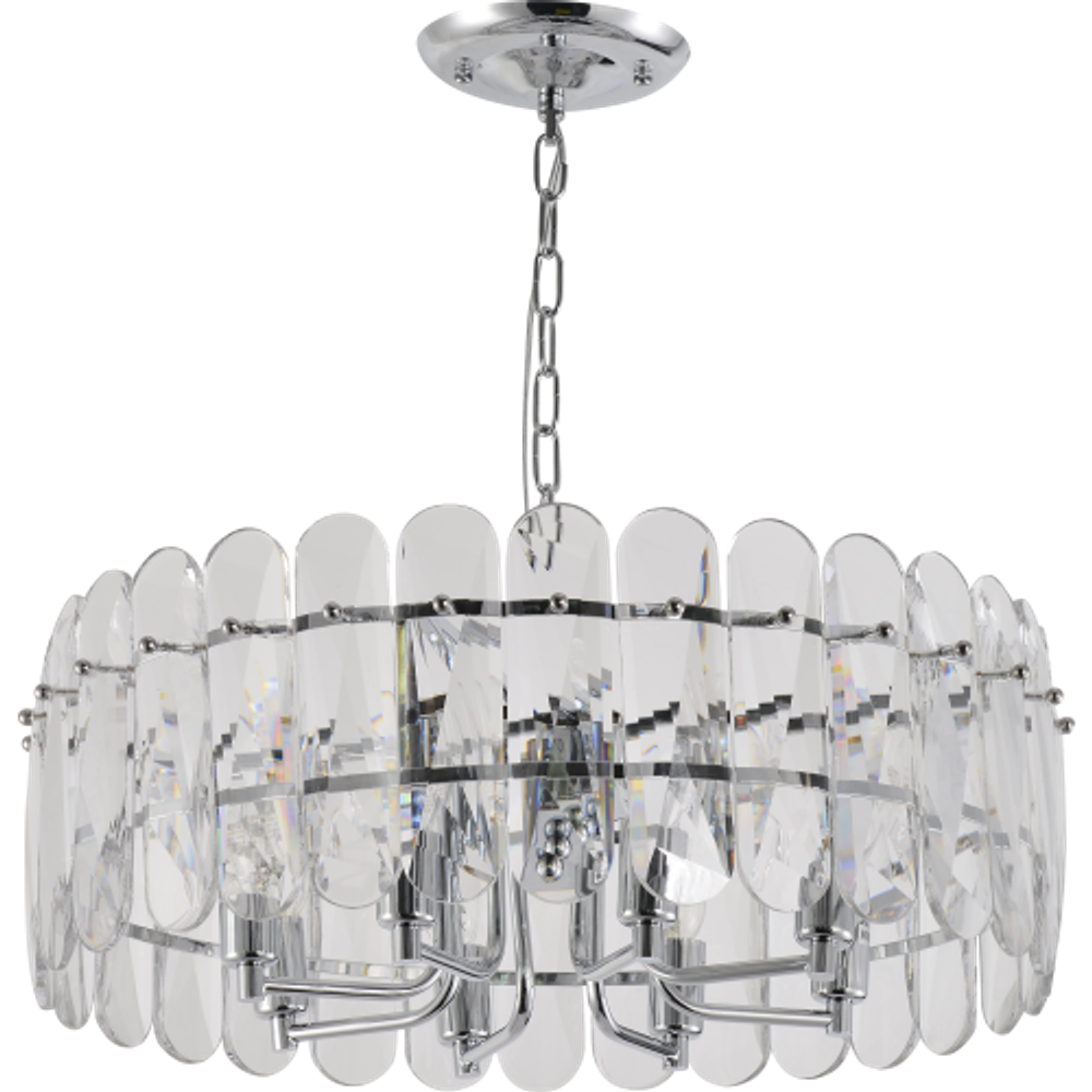 Люстра Rivoli Jade 1045-308 8 х Е14 40 Вт хрусталь | Rivoli