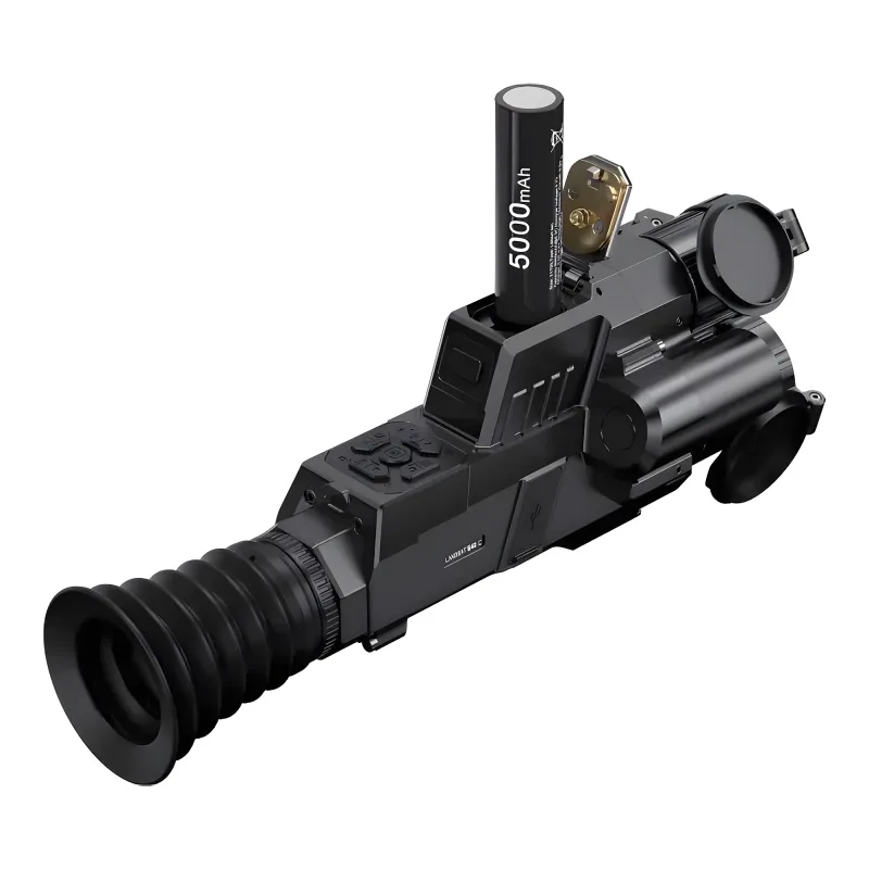 Мультиспектральный прицел Pard Landsat 640 Compact Q LA6CQ-45/70/940/LRF (с дальномером и креплением Picatinny) - аккумулятор