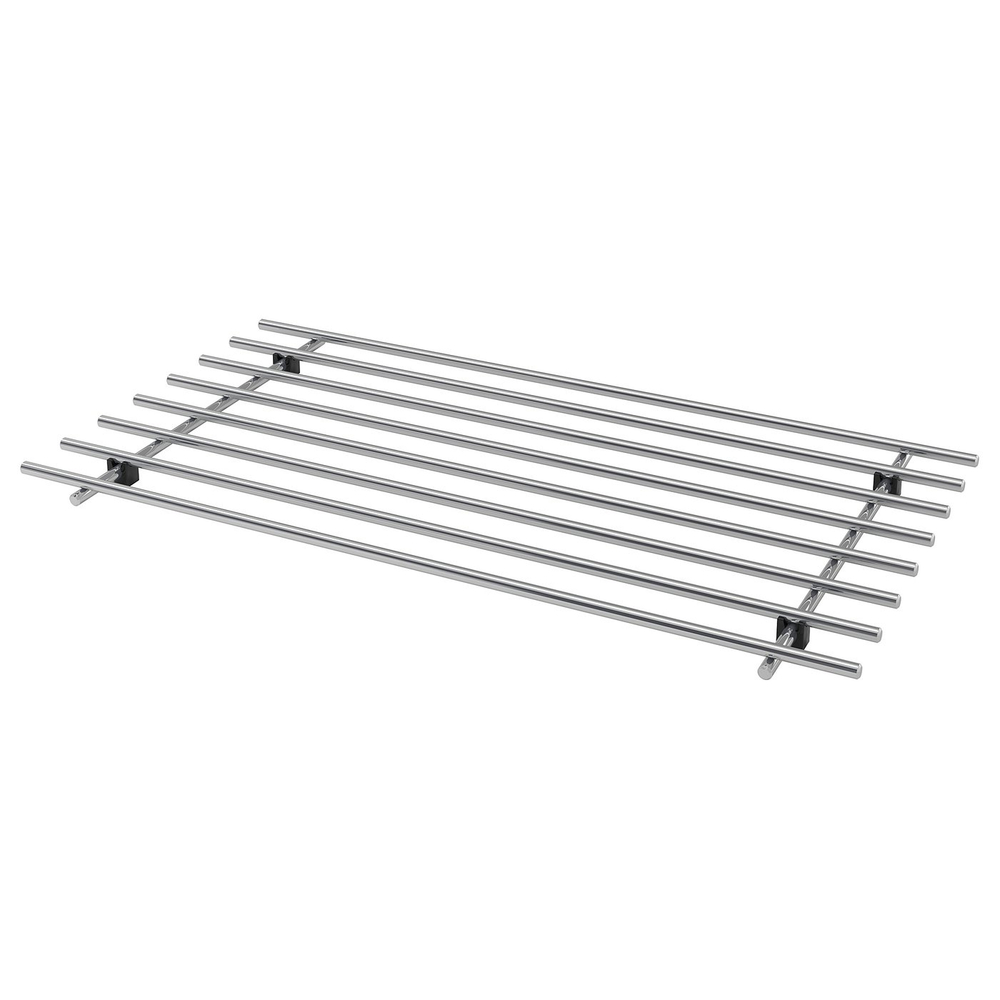 IKEA LÄMPLIG  (ИКЕА ЛЭМПЛИГ)  -  Подставка под горячее - нержавеющая сталь 50x28 см