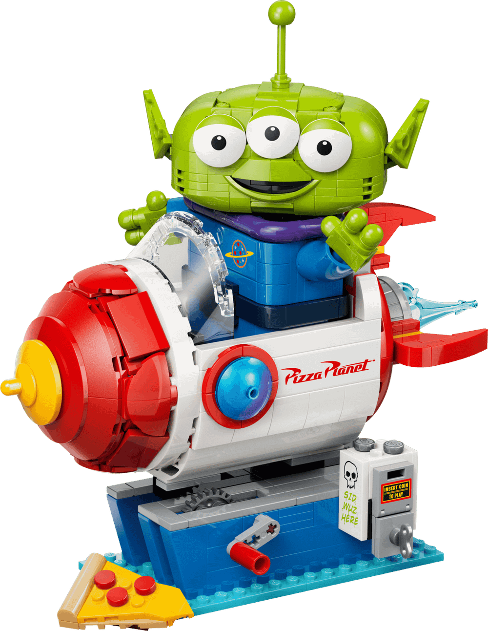 Конструктор LEGO Disney 43307 Alien with Pizza Planet Rocket Ride