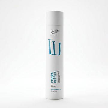 LAROS DAILY Увлажняющий шампунь Hydra Resource Shampoo, 300 ml
