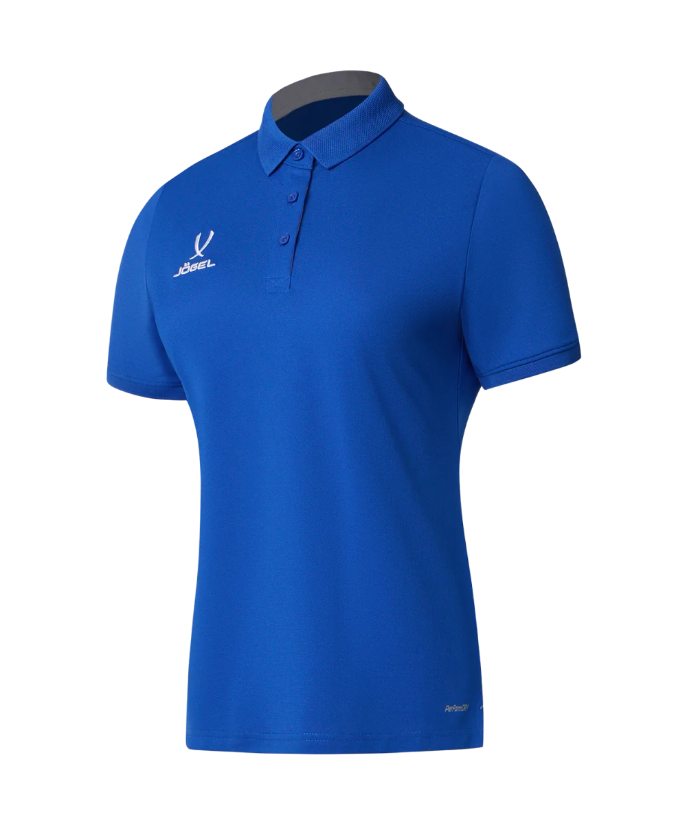 Поло женское JÖGEL PREMIER PerFormDRY CVC Polo W, синий
