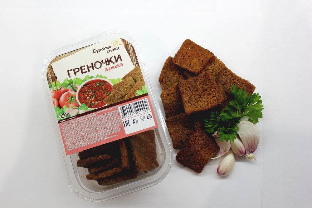Греночки Аджика 100гр*32шт