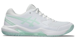 Женские Кроссовки теннисные Asics Gel-Dedicate 8 - white/pale blue