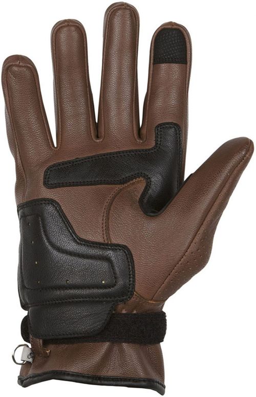 Купить Мотоперчатки Кожаные Helstons Strada Ete Cuir Soft / Коричневый
