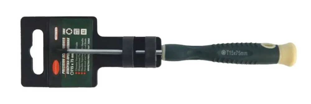 Отвертка TORX с отверстием ювелирная T6Hх40мм RockForce##Rock FORCE RF-73704006