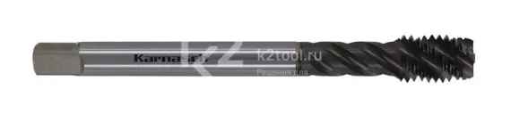 Метчик машинный Karnasch M2x0,4 мм, HSSE-PM, DIN 371, арт. 20.2053.02