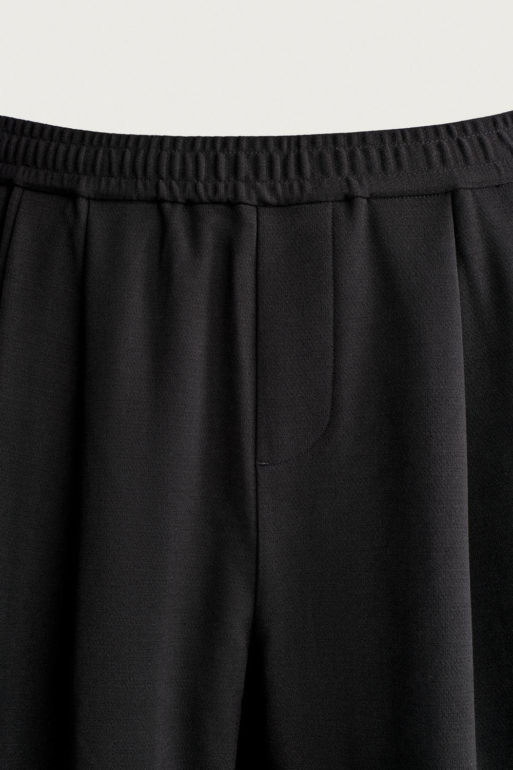 ZARA БРЮКИ COMFORT RELAXED FIT, ЧЕРНЫЙ