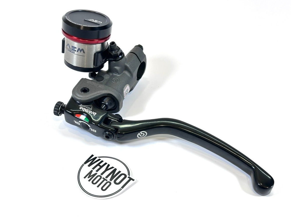 AEM Factory Бачок сцепления титан для цилиндров Brembo RCS TA007