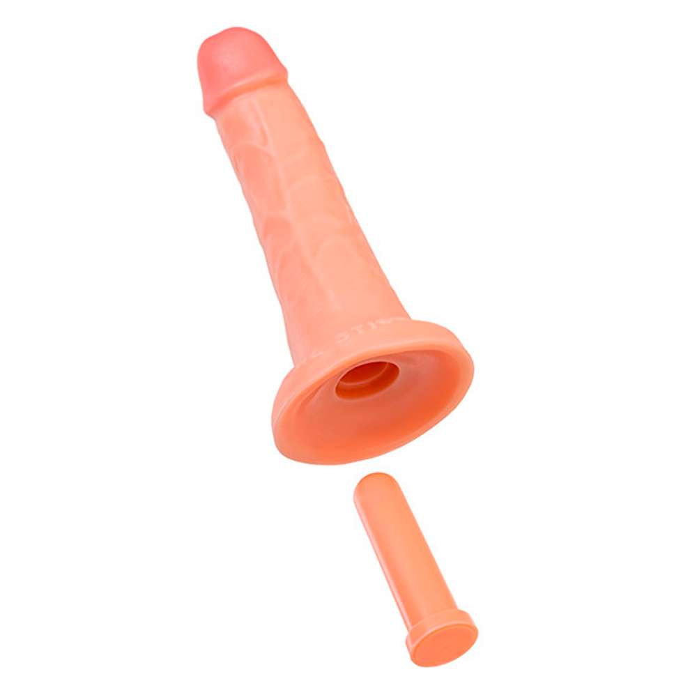 Телесный реалистичный фаллоимитатор 20см на присоске ToyFa RealStick Caliber 983014