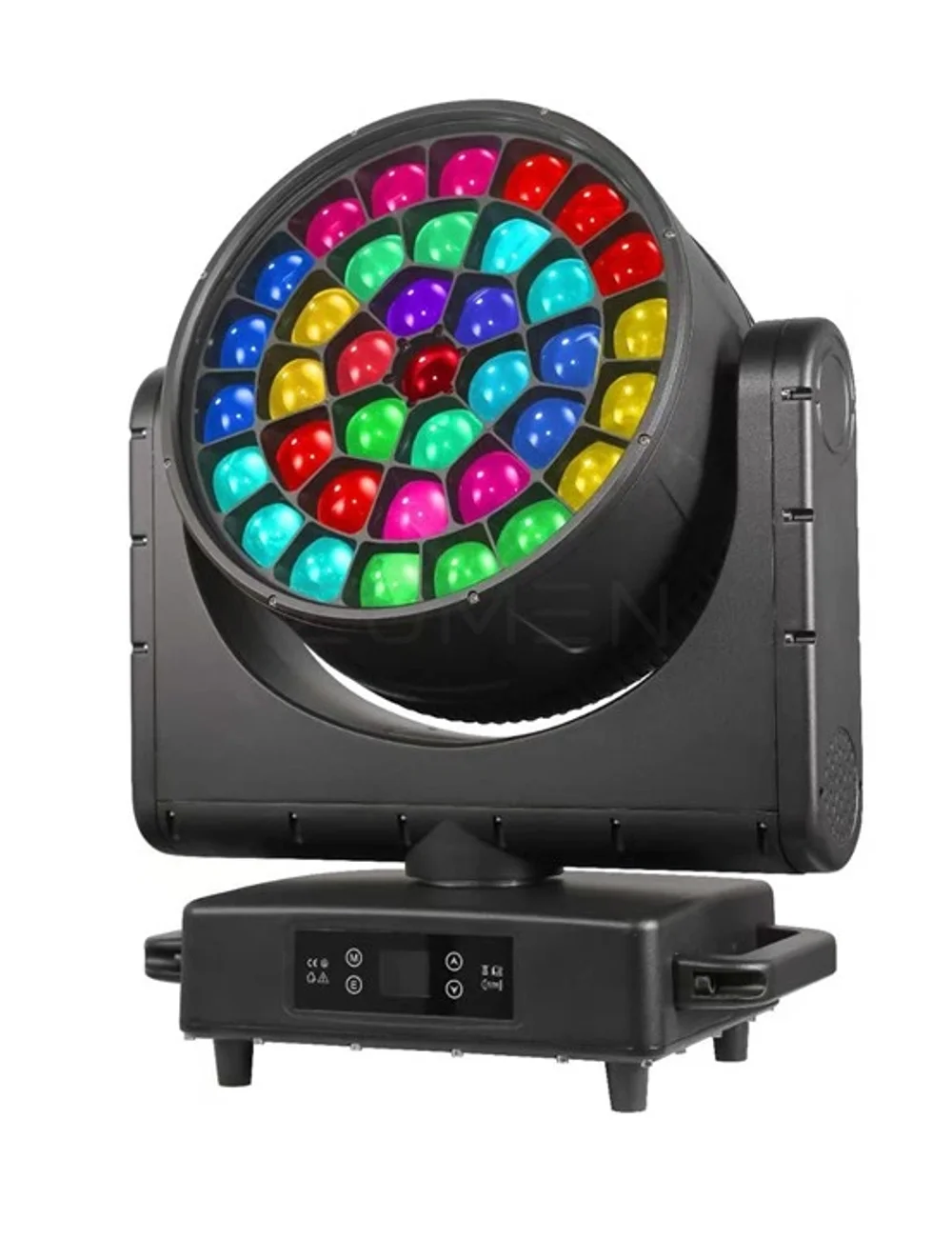 Wash B-EYE 3740 K25 IP — вращающаяся голова 37×40 Вт TX RGBW с зумом 6°–55° IP65