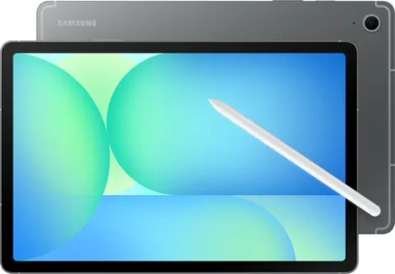 Планшет Samsung Galaxy Tab S10 FE SM-X526B 1580 (2.9) 8C RAM12Gb ROM256Gb 10.9" TFT 2304x1440 5G eSIM Android 15 серый 13Mpix 12Mpix BT WiFi microSD 1Tb 8000mAh