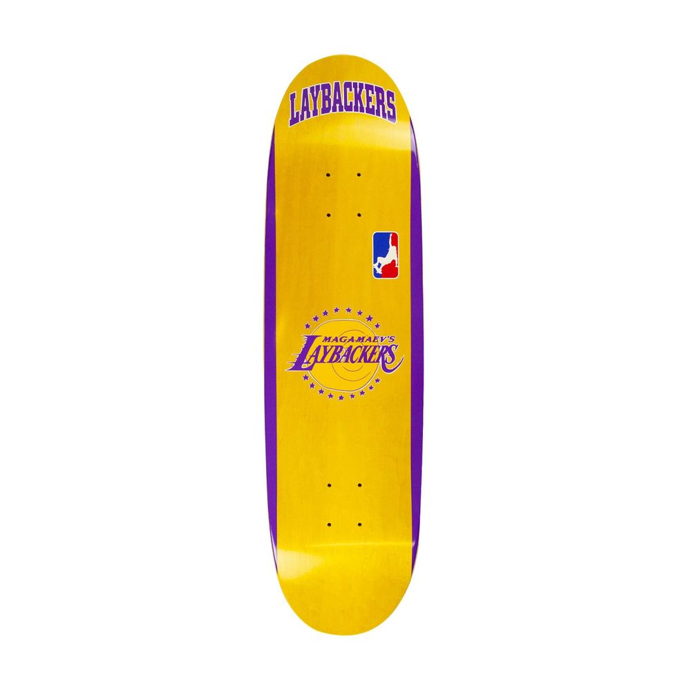 Дека для скейтборда Magamaev Laybackers deck yellow 8.6
