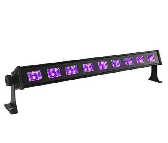 SHOWLIGHT LED BAR27UV - Линейный светодиодный УФ светильник 9pcs*3W UV LED, регулировка яркости на к