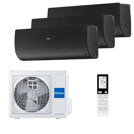 Мультисплит система на 3 комнаты Haier AS25S2SF2FA-B x 2 + AS35S2SF2FA-B / 3U70S2SR5FA