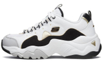 Skechers D"lites 3.0 Running Shoes White/Black/Gold Women"s