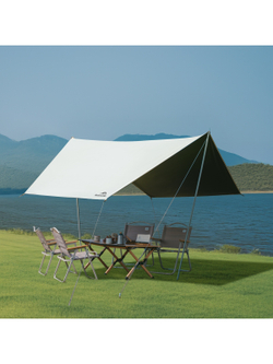 Палатка Naturehike Ango Air Pro, 4-местная, быстросборная, надувной каркас, коричневая