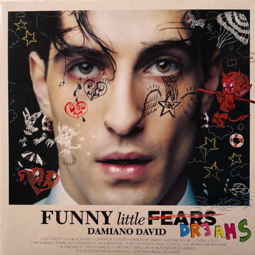 Damiano David – Funny Little Fears 2LP (Европа 2025г.)
