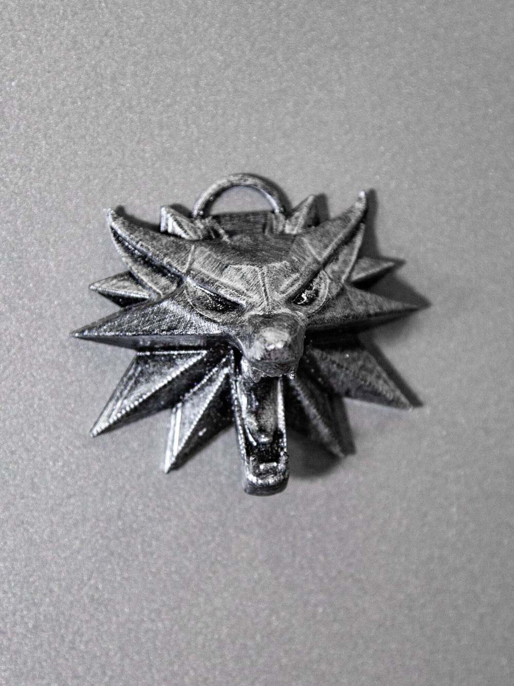 Магнит на холодильник медальон Ведьмака (Witcher medallion), 3D Печать