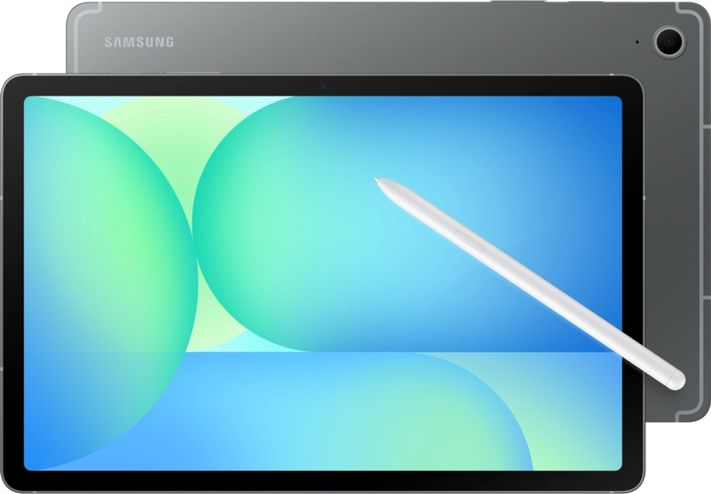 Планшет Samsung Galaxy Tab S10 FE SM-X526B 1580 (2.9) 8C RAM12Gb ROM256Gb 10.9" TFT 2304x1440 5G eSIM Android 15 серый 13Mpix 12Mpix BT WiFi microSD 1Tb 8000mAh