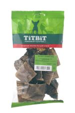 TITBIT Лакомство для собак Желудок говяжий мини, 50 г