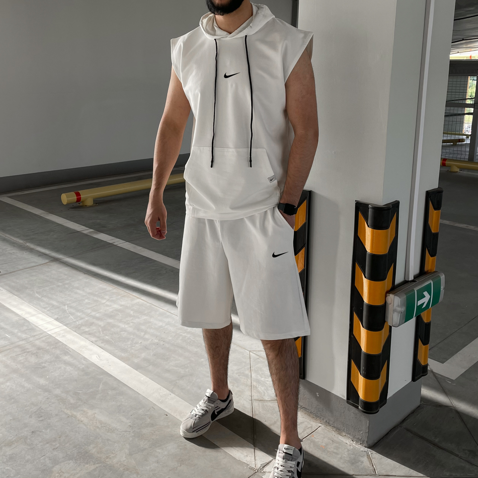 Костюм NIKE Майка/Шорты (бел.)