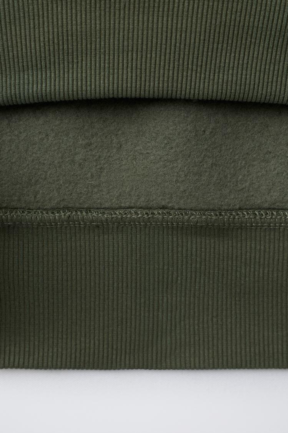 ZARA ХУДИ С НАДПИСЬЮ, ЗЕЛЕНЫЙ
